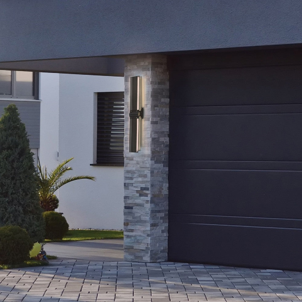 31" Outdoor Led Wall Sconce