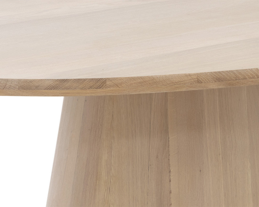 Elina Dining Table, Light Oak, Oval