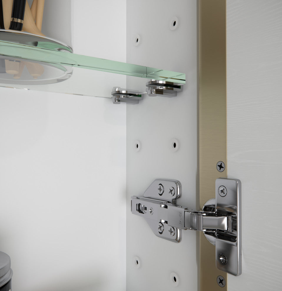 Medicine Cabinets, Satin Brass