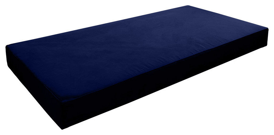 Same Pipe 8" Twin 75x39x8 Velvet Indoor Daybed Mattress |COVER ONLY|-AD373
