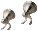 Kingston Brass Robe Hook, Brushed Nickel