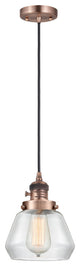 INNOVATIONS 201CSW-AC-G172-LED 1-Light Mini Pendant Antique Copper