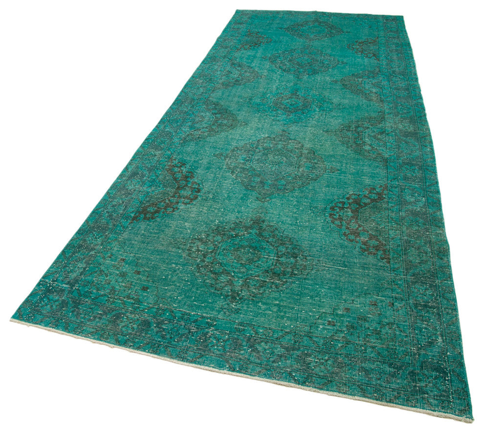 Rug N Carpet - Handmade Oriental 4' 8" x 12' 6" One-of-a-Kind Runner Rug