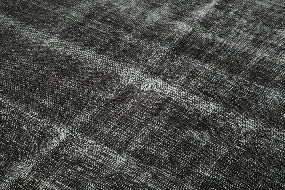 Rug N Carpet - Hand-knotted Anatolian 5' 9" x 9' 1" Vintage Overdyed Area Rug