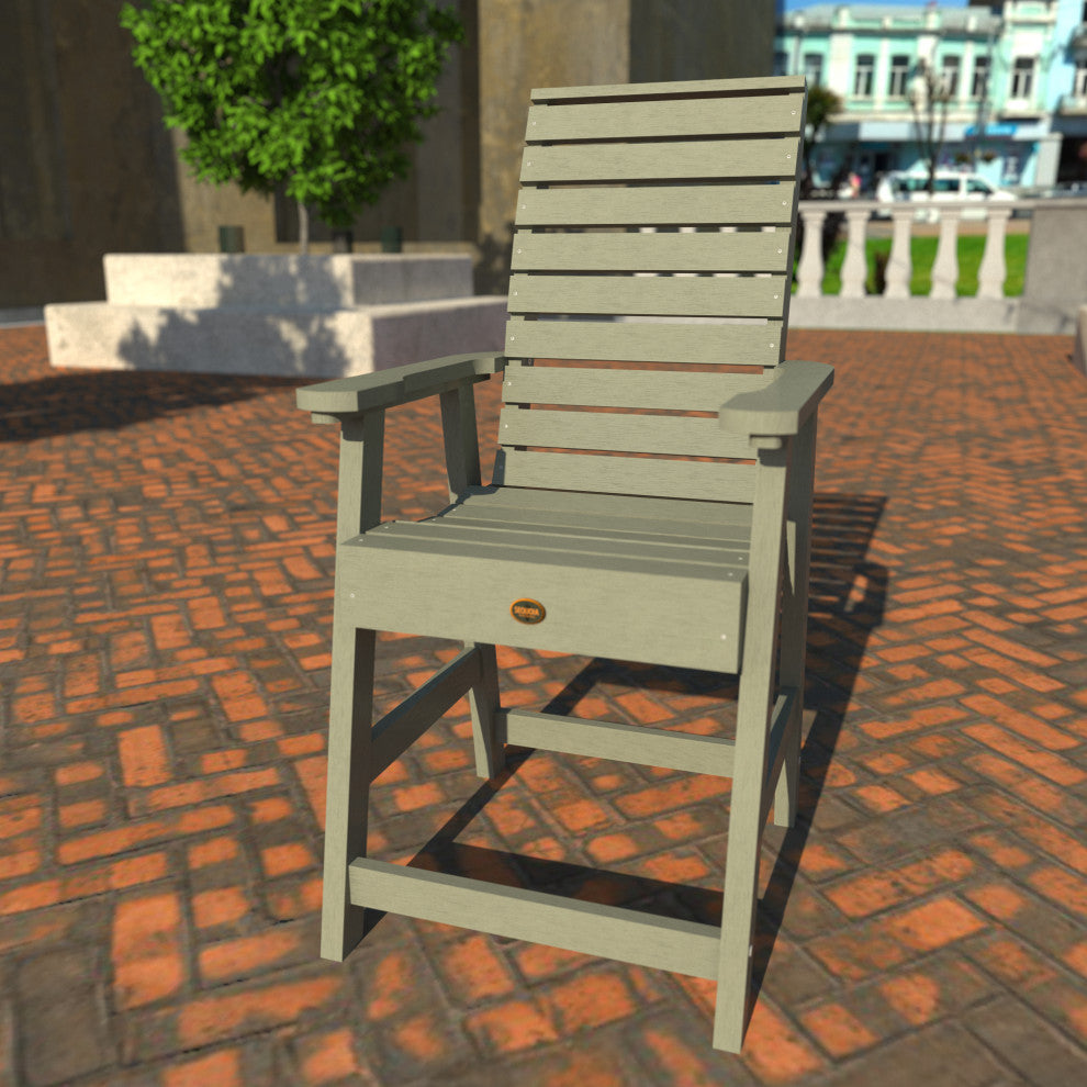 Glennville Arm Chair, Counter Height, Eucalyptus