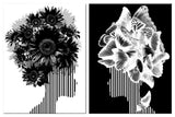 Wrapped Canvas 'Mod Swag II' 2 Piece Wall Decor, 2-Piece Set, 20"x32"
