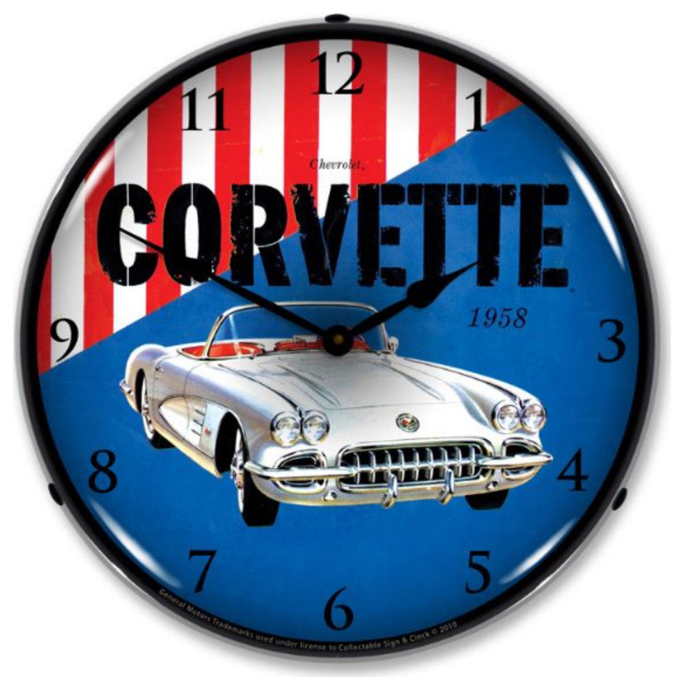 GM1002239 1958 Corvette Clock