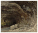 "Grotto of Sarrazine near Nans-sous-Sainte-Anne" Paper Art, 38"x32"