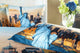 Twin Size Duvet Cover Sheet Set, Statue of Liberty