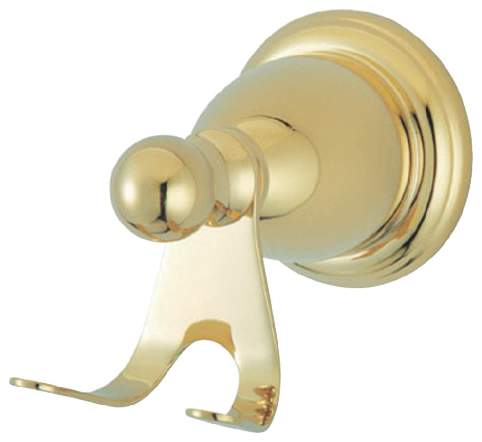 Kingston Brass Robe Hook, Polished Brass