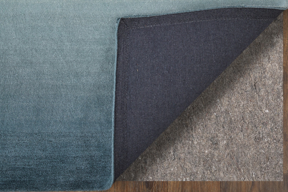 Katya 8990F Modern/Casual/Industrial Area Rug, Taupe/Blue, 9'x12'