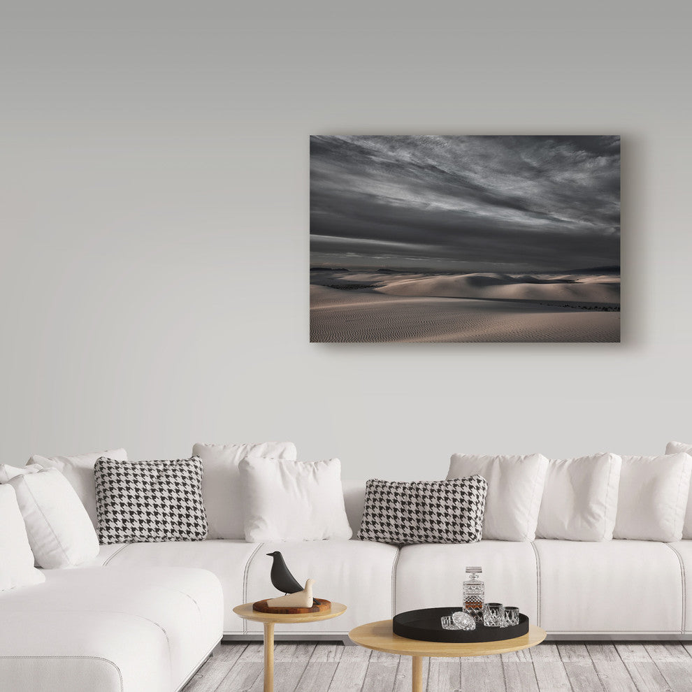 Yvette Depaepe 'When The Sun Lays Down' Canvas Art, 47"x30"