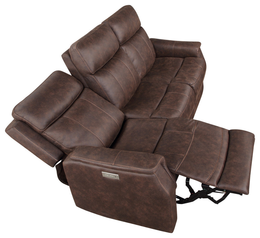 Valencia Power Recliner Sofa Walnut