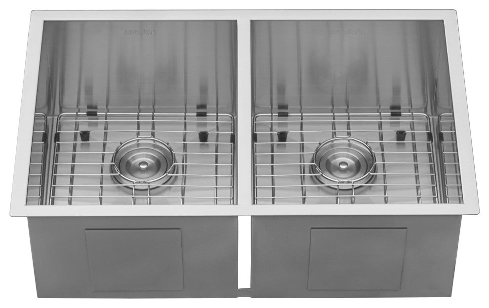 Ruvati RVH7350 Undermount Stainless Steel 30" Kitchen Sink Double Bowl