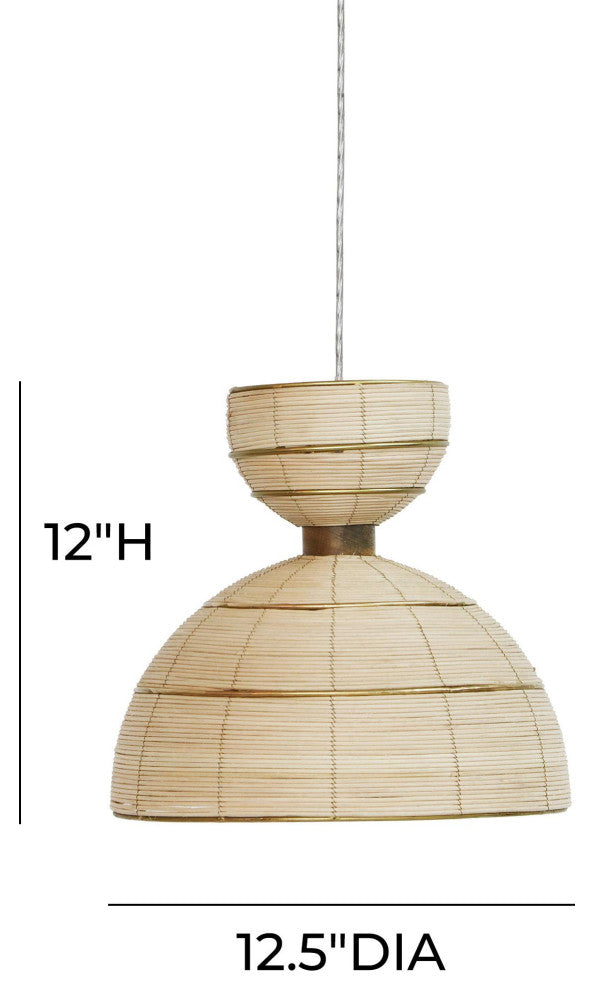 Lydia Rattan Pendant Lamp