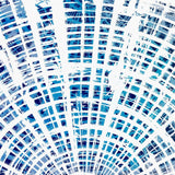 "Blue Outstretching" Painting Print on Wrapped Canvas