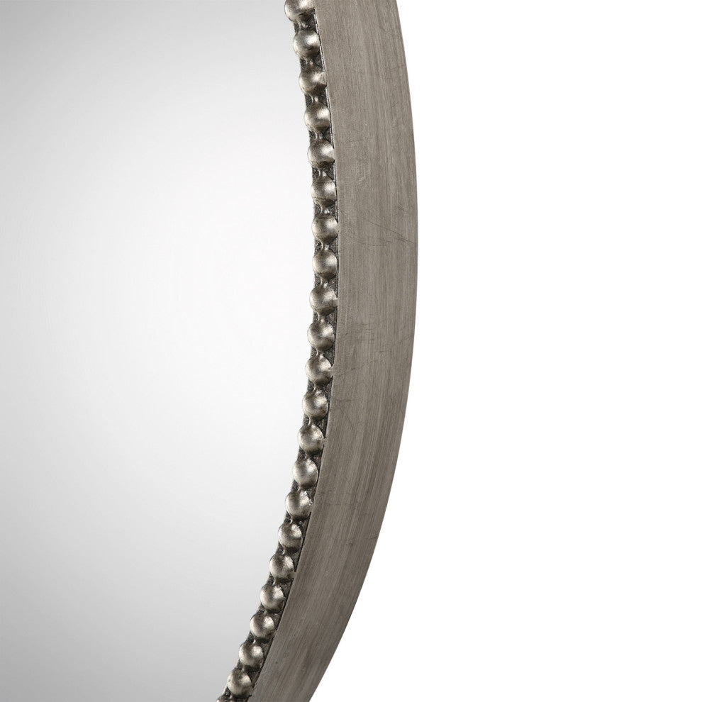 Uttermost 09252 Stefania 40" Diameter Circular Framed Bathroom - Antiqued