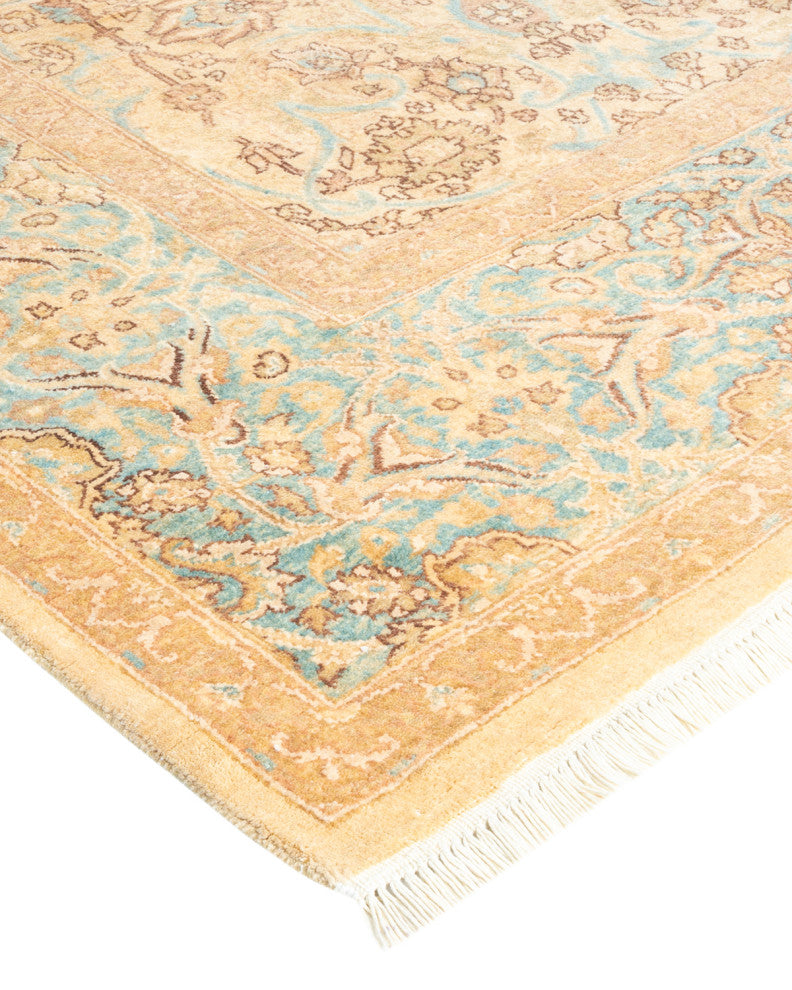 Wetlet One-of-a-Kind Hand-Knotted Area Rug Ivory, 6'3"x8'9"