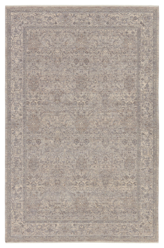 Jaipur Living Vivace Floral Gray/ Taupe Area Rug 10'X13'