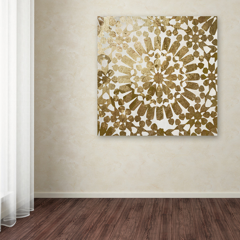 Color Bakery 'Moroccan Gold I' Canvas Art, 24x24