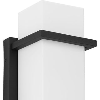 Antrim Collection One-Light Small Outdoor Wall Lantern, Black