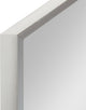 Rhodes Framed Hexagon Wall Mirror, Silver, 22x31