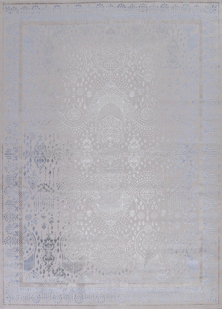 Geometric Damask Turkish Transitional Oriental Rug Home Decor Carpet 8x10