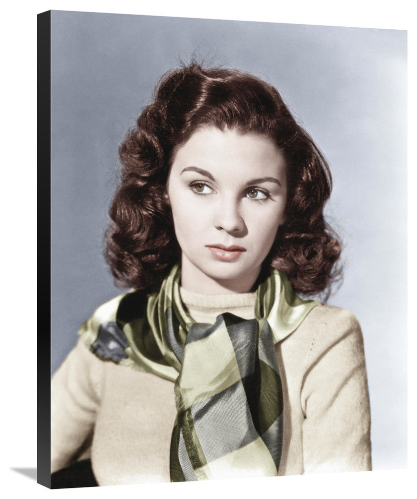 "Jean Simmons" Stretched Canvas Giclee by Hollywood Photo Archive, 24"x30"