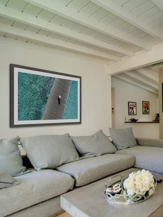 "On the Boardwalk" Framed Painting Print, 18"x12"