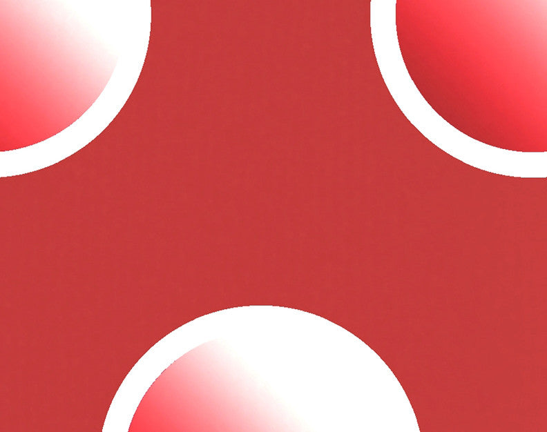 Dip Dye Dots Holiday Geometric Print Kitchen Towel, Red