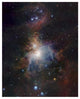 "VISTA's infrared view of the Orion Nebula" Paper Art, 30"x37"