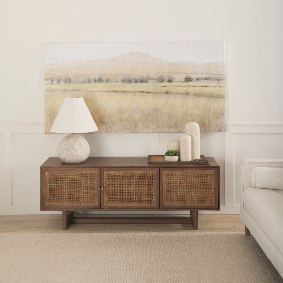 Knox Tall White-Wash Wood Decorative Object