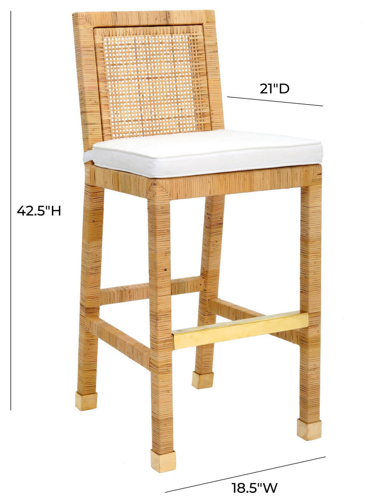 Amara Rattan Bar Stool