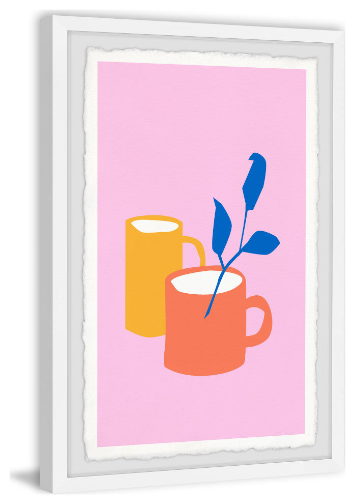 "Milk Matters" Framed Painting Print, 16x24