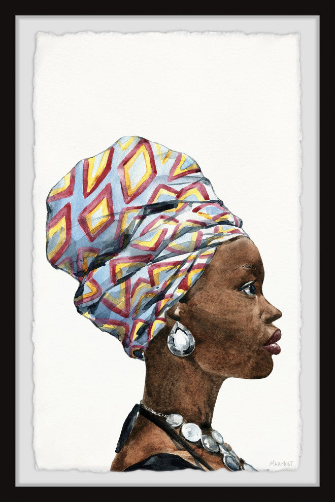 "Aziza" Framed Painting Print, 20x30