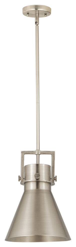 Innovations Lighting 710-1S-SN-M711-10SN Cone 1 Light 10" Mini Pendant