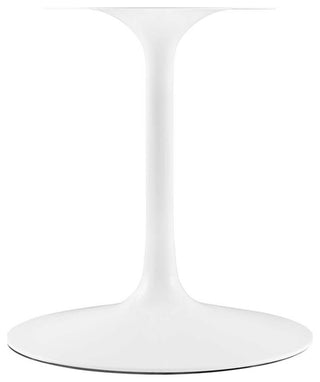 Lippa 60" Oval Dining Table White Cherry Walnut