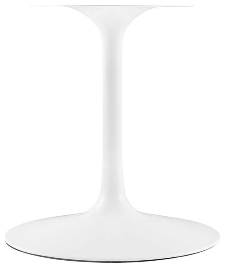 Lippa 60" Oval Dining Table White Cherry Walnut