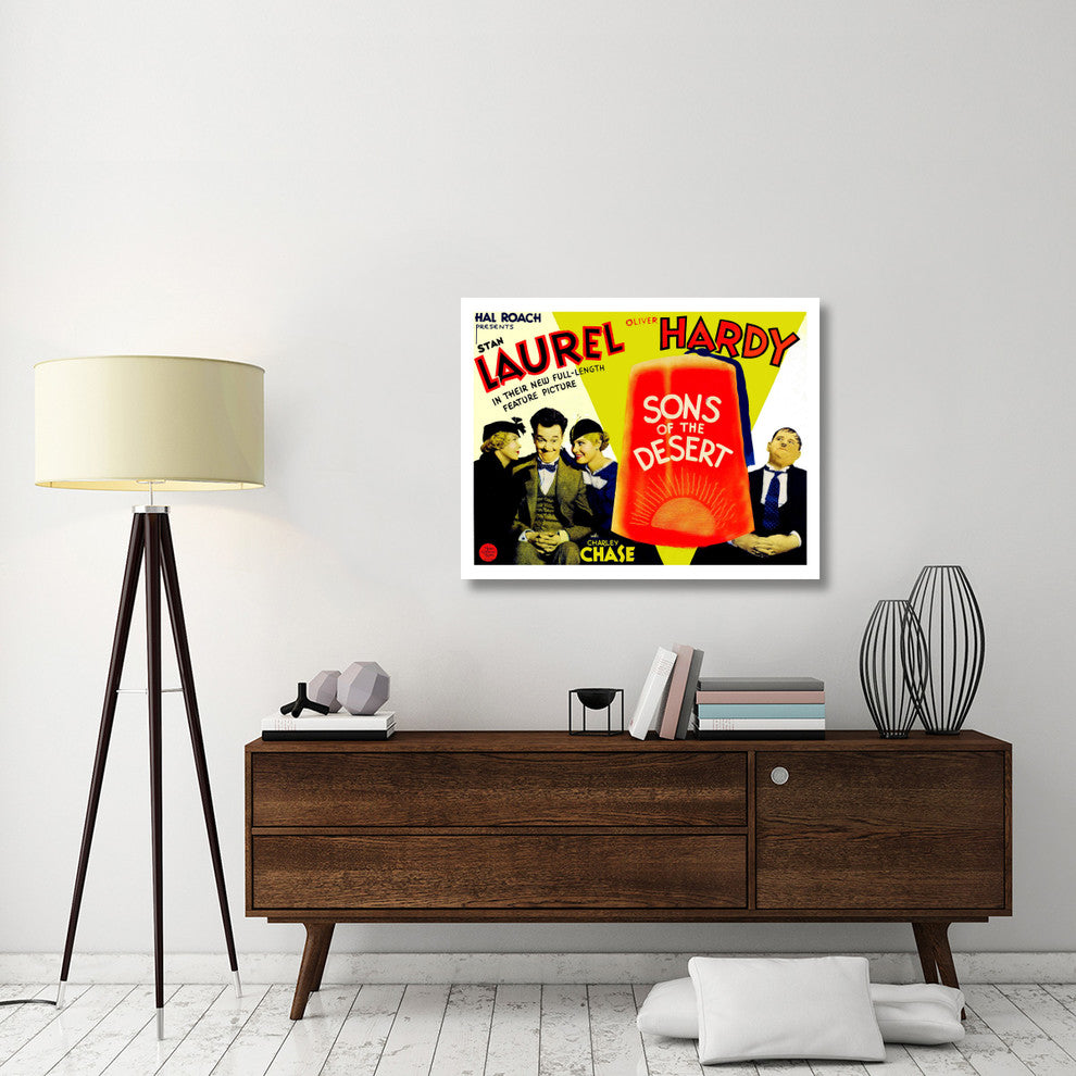 "Laurel & Hardy - Sons of the Desert" Canvas by Hollywood Photo Archive, 40x32"