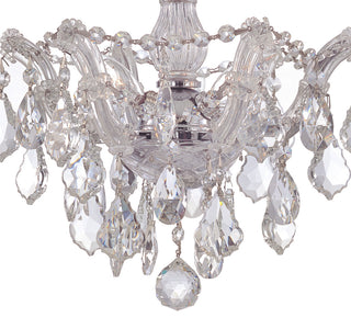 Crystorama Lighting Group 4430-CL-MWP Maria Theresa 3 Light 14"W - Polished