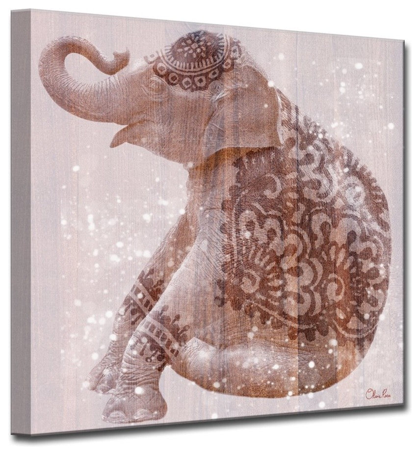 Ready2HangArt 'Wild Zen IV' Inspirational Canvas Art by Olivia Rose, 20"x20"