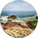 Thunder Hole Acadia National Park, Beach Round Wall Art, 23"