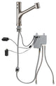 Cinaton iSense Completely Touch Free Swivel Faucet, Brushed Nickel-Pvd