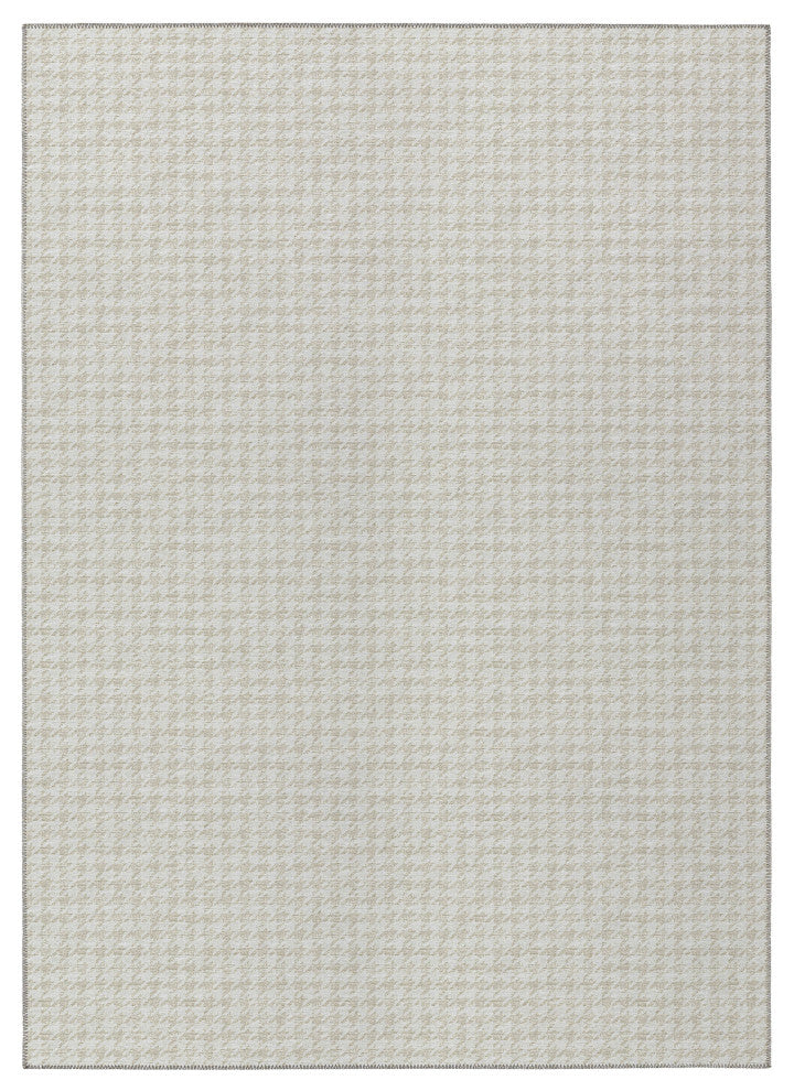 Indoor/Outdoor Hinton HN1 Linen Machine Washable 5' x 7'6" Rug
