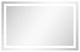 Ketti LED Mirror, 48x31 or 31x48