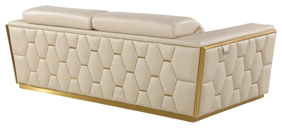 Enzo Top Grain Italian Leather  Sofa