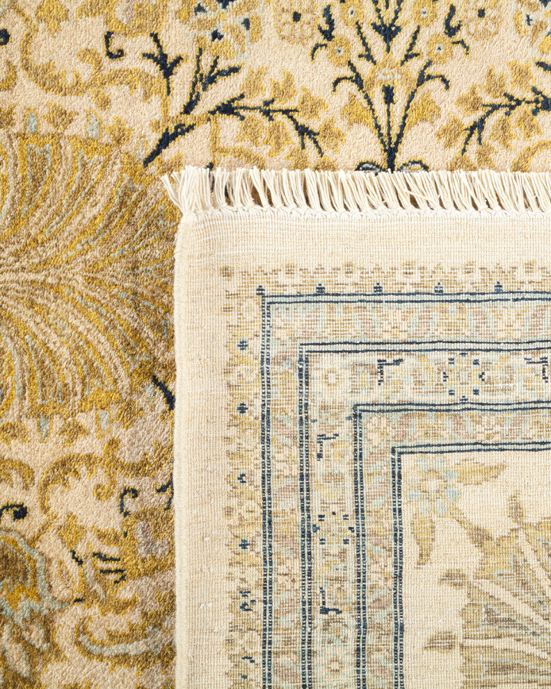 Gabriella, One-of-a-Kind Hand-Knotted Area Rug Ivory, 8'2"x9'10"