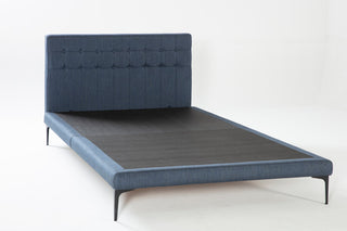 Stratton King Foundation & Headboard, Bell Basic Navy
