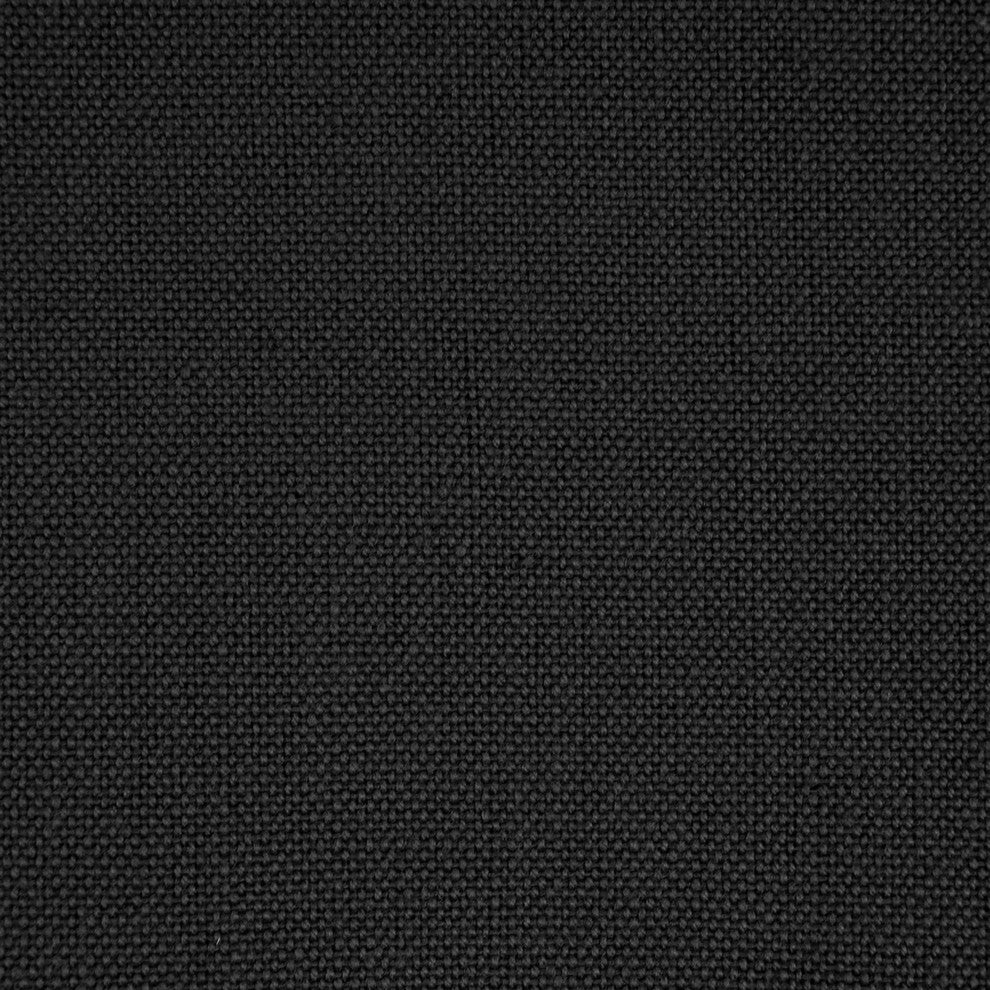 Black Flat Woven Dishtowels, Set of 6