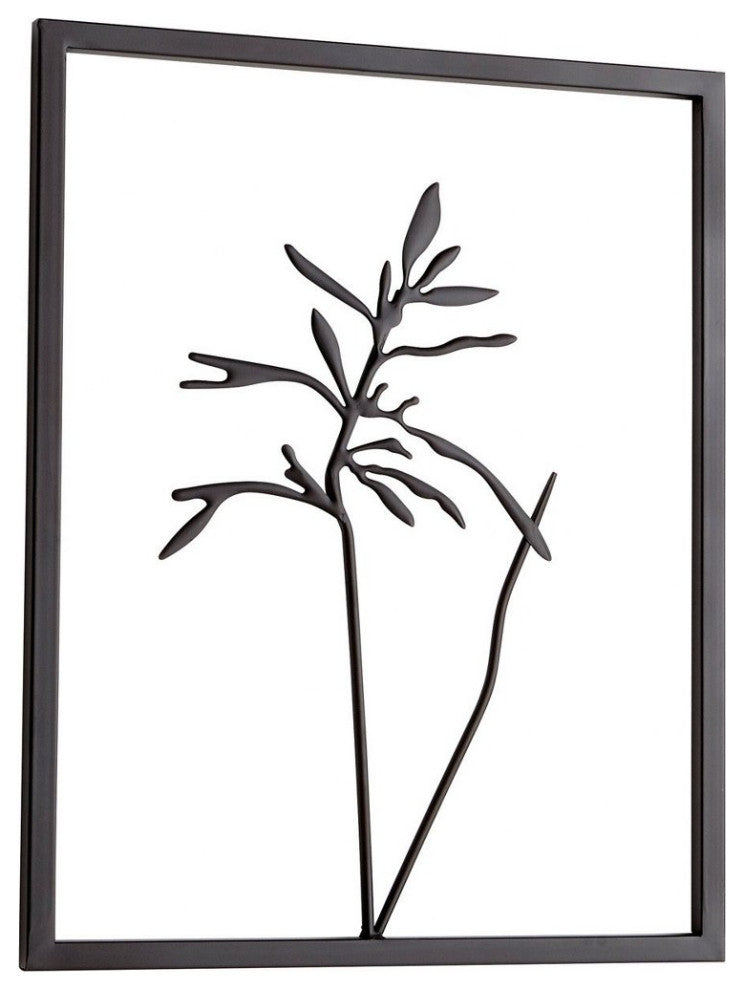 Cyan Lighting Arbre Un - 20" Wall Decor, Graphite Finish